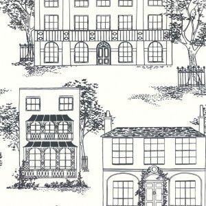 LITTLE GREENE 50S LINE PAPERS HAMPSTEAD WALLPAPER